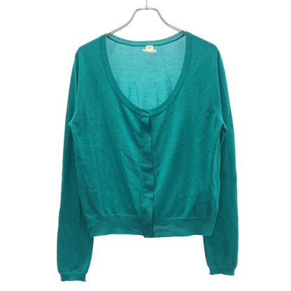Hermes Cashmere Knit Cardigan Green 42