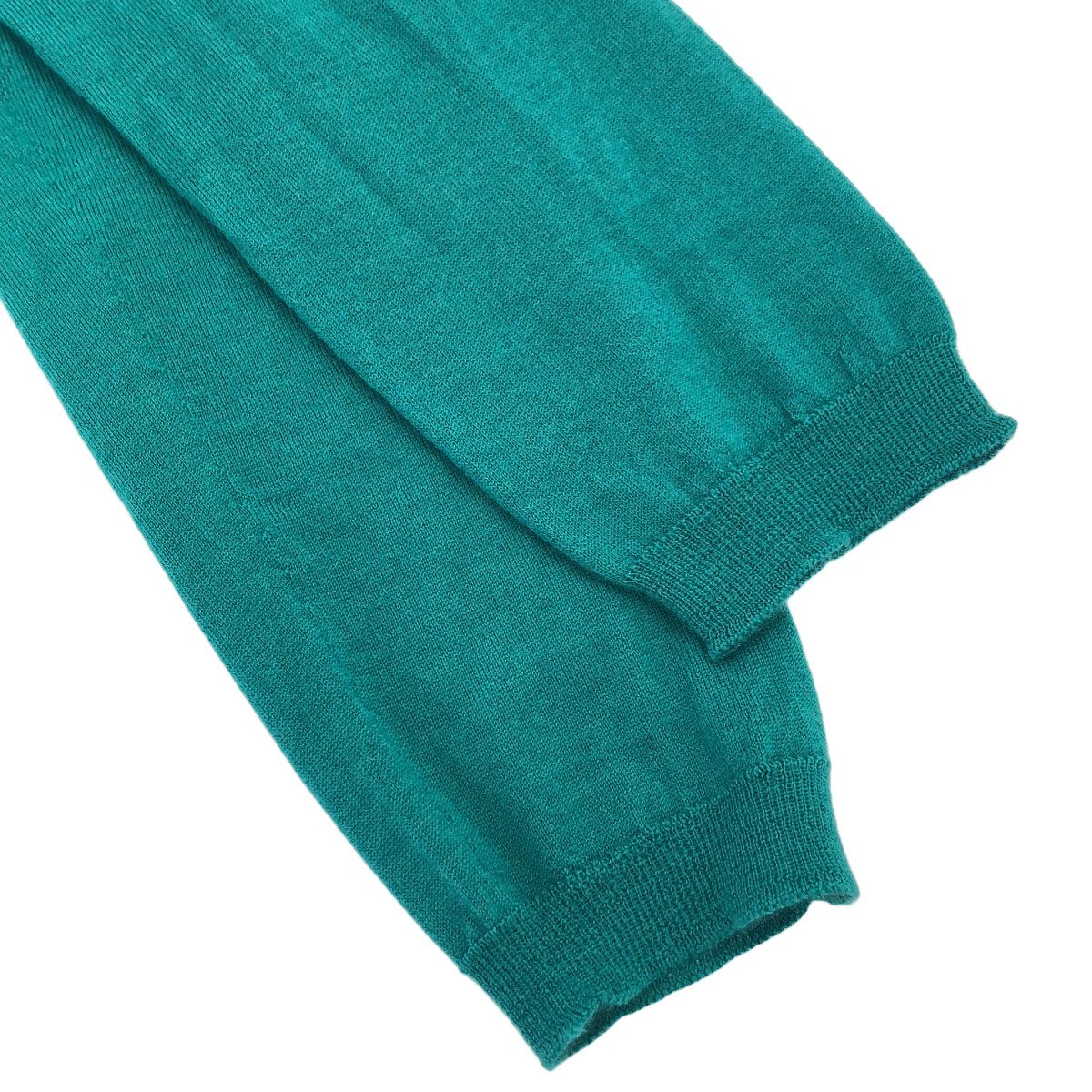 Hermes Cashmere Knit Cardigan Green 42 — view 5