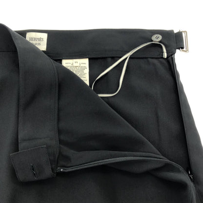 Hermes Silk Skirt Black 44 — view 4