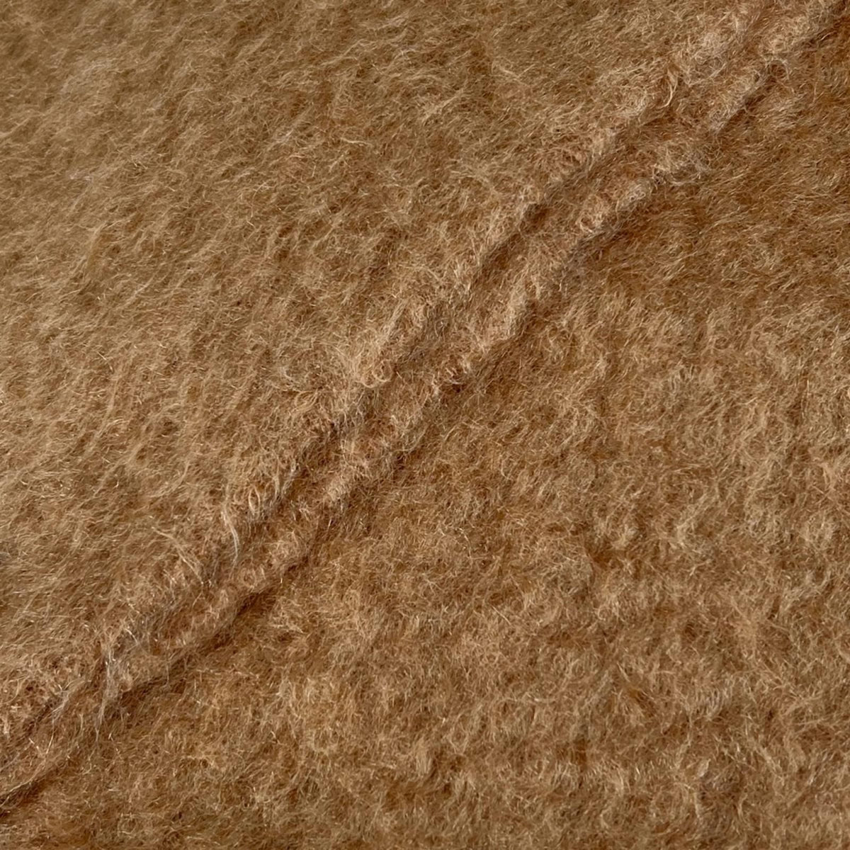 Loewe Anagram Wool Mohair Nylon Brown Scarf — view 5