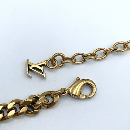 Louis Vuitton Monogram Low Metal Gold Bracelet — view 8