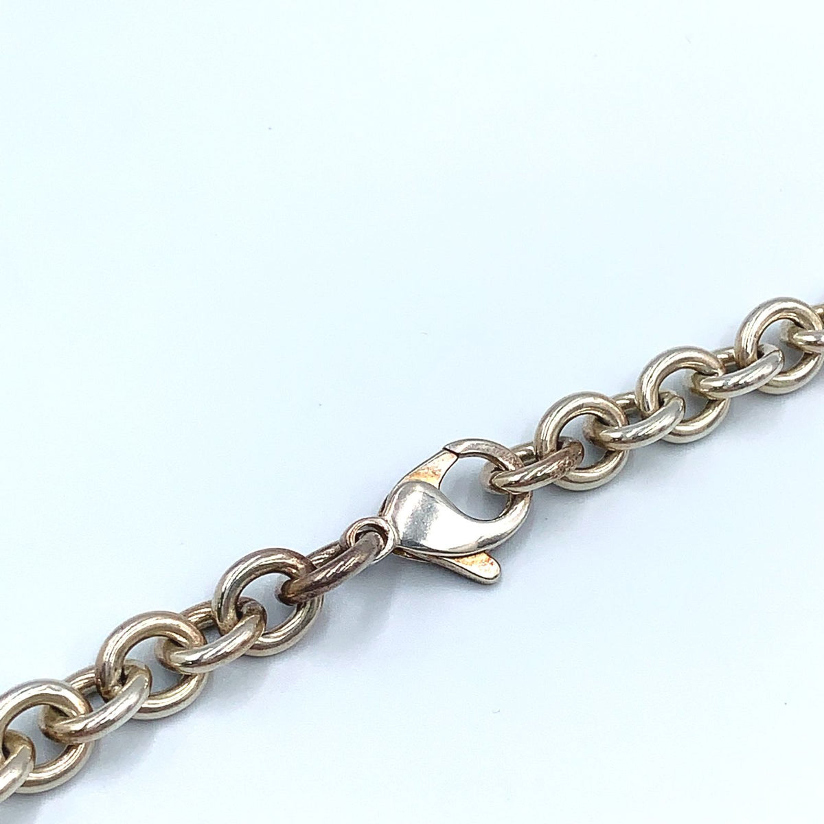 Tiffany & Co S Lock 925 Sterling Silver Necklace — view 6
