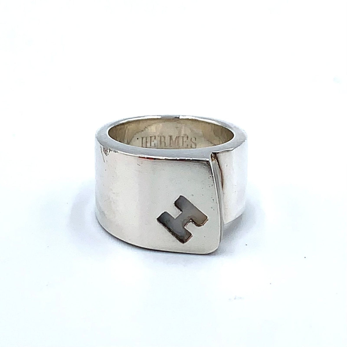 Hermes Caddy Ring Silver