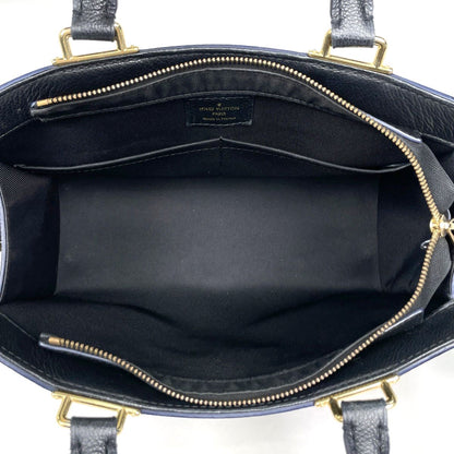 Louis Vuitton Three PM Handbag Monogram Empreinte Noir — view 8