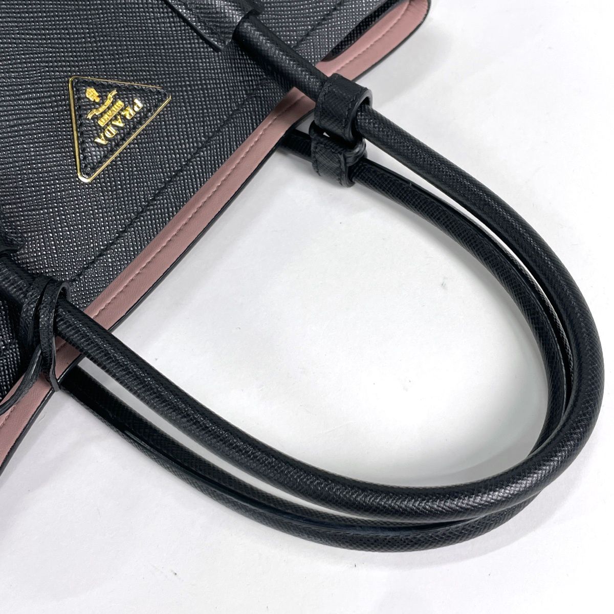Prada Tote Bag 2-Way Saffiano Leather Nero — view 5