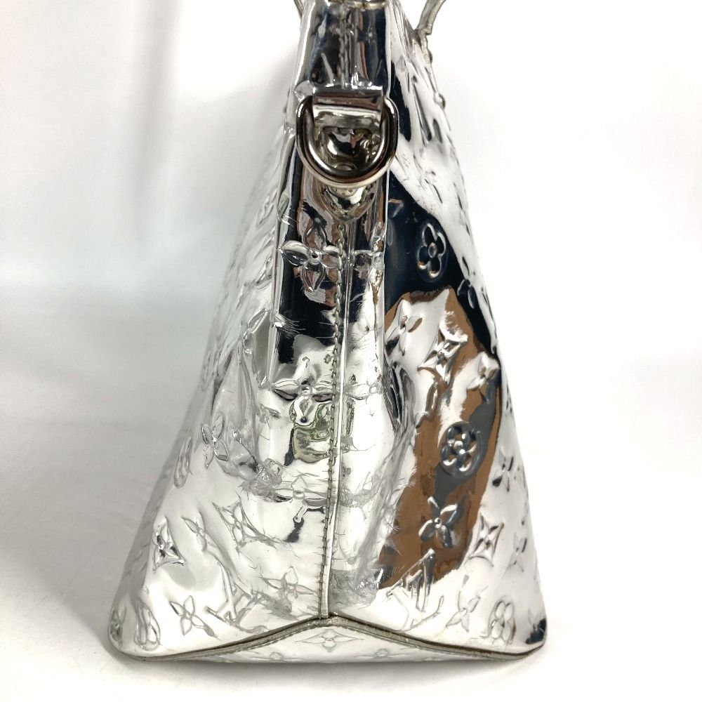 Louis Vuitton Shoulder Bag Bellevue GM Monogram Miroir Leather Argent Silver — view 4