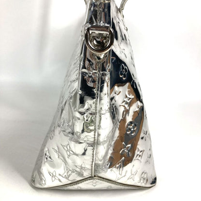 Louis Vuitton Shoulder Bag Bellevue GM Monogram Miroir Leather Argent Silver — view 4