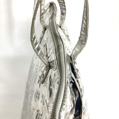 Louis Vuitton Shoulder Bag Bellevue GM Monogram Miroir Leather Argent Silver — view 5