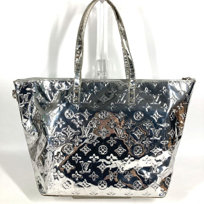 Louis Vuitton Shoulder Bag Bellevue GM Monogram Miroir Leather Argent Silver — view 2