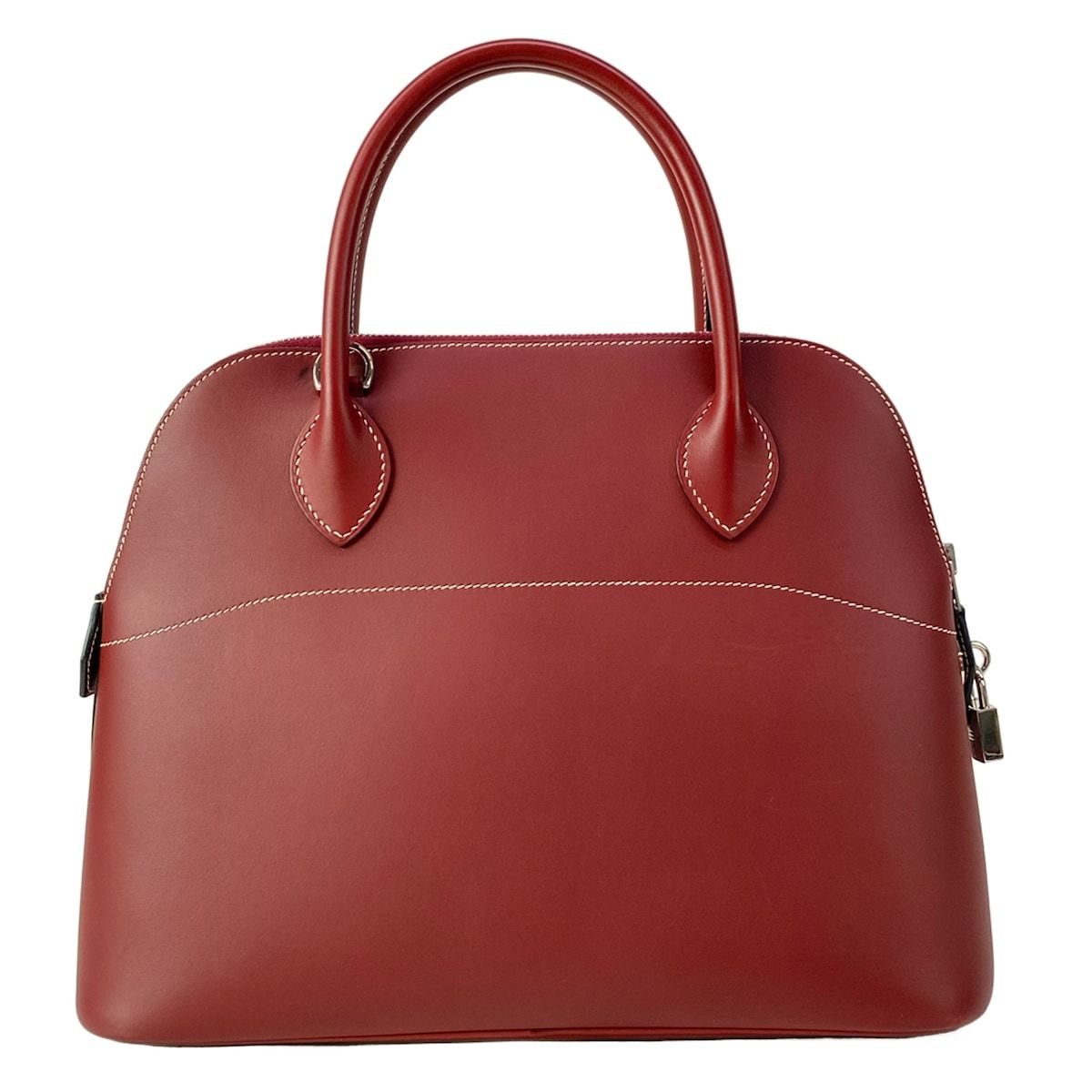Hermes Handbag Bolide 31 Bordeaux Silver — view 3