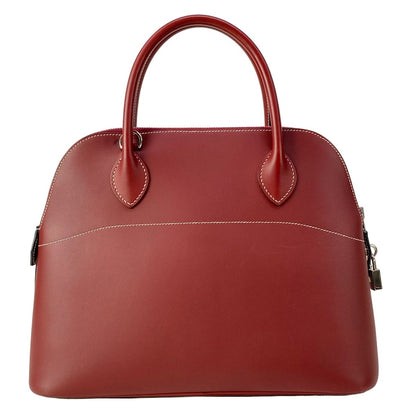 Hermes Handbag Bolide 31 Bordeaux Silver — view 3