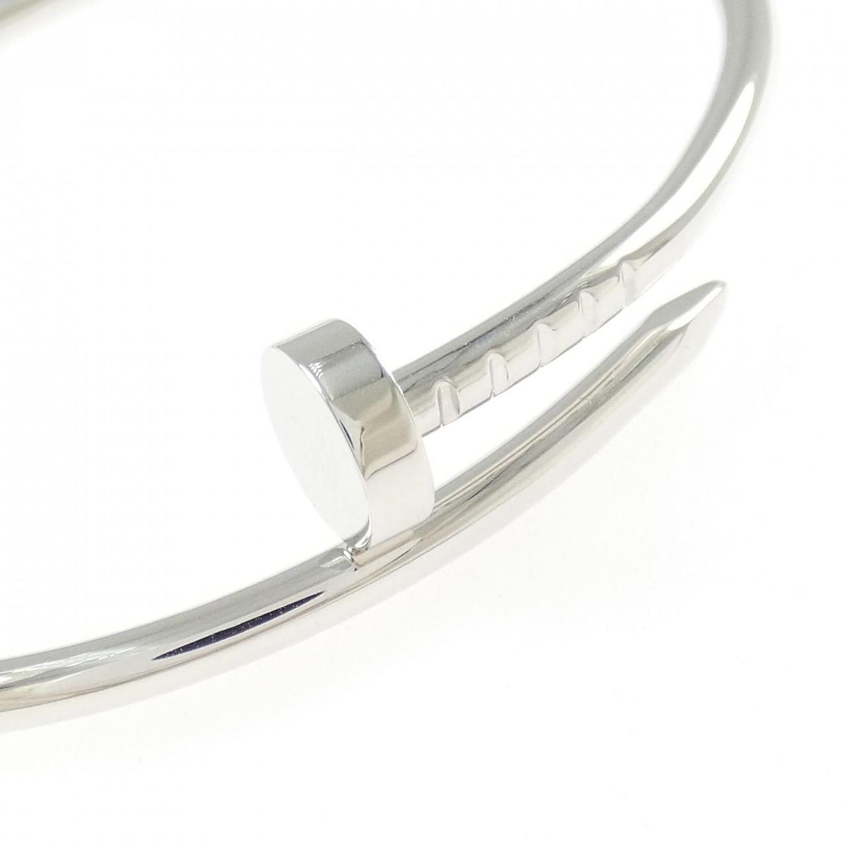 Cartier Juste un Clou Small Bangle Bracelet — view 2