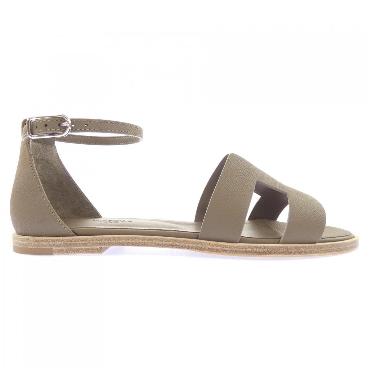 Hermes Santorini Sandals Brown