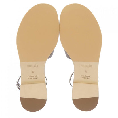 Hermes Santorini Sandals Brown — view 4