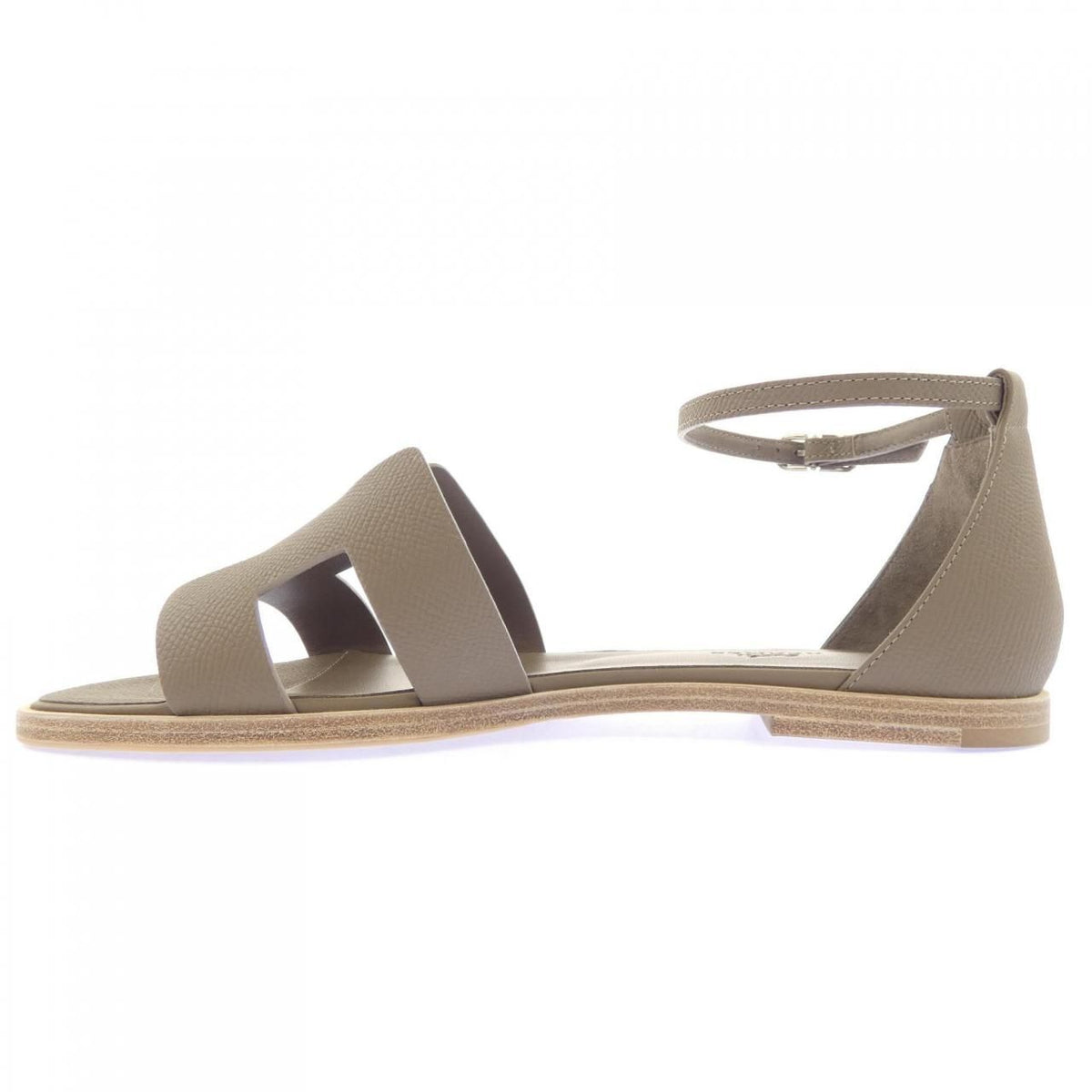 Hermes Santorini Sandals Brown — view 2