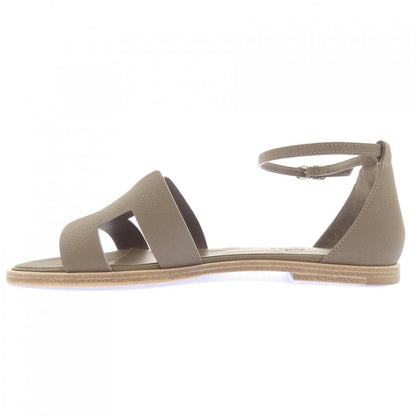 Hermes Santorini Sandals Brown — view 2