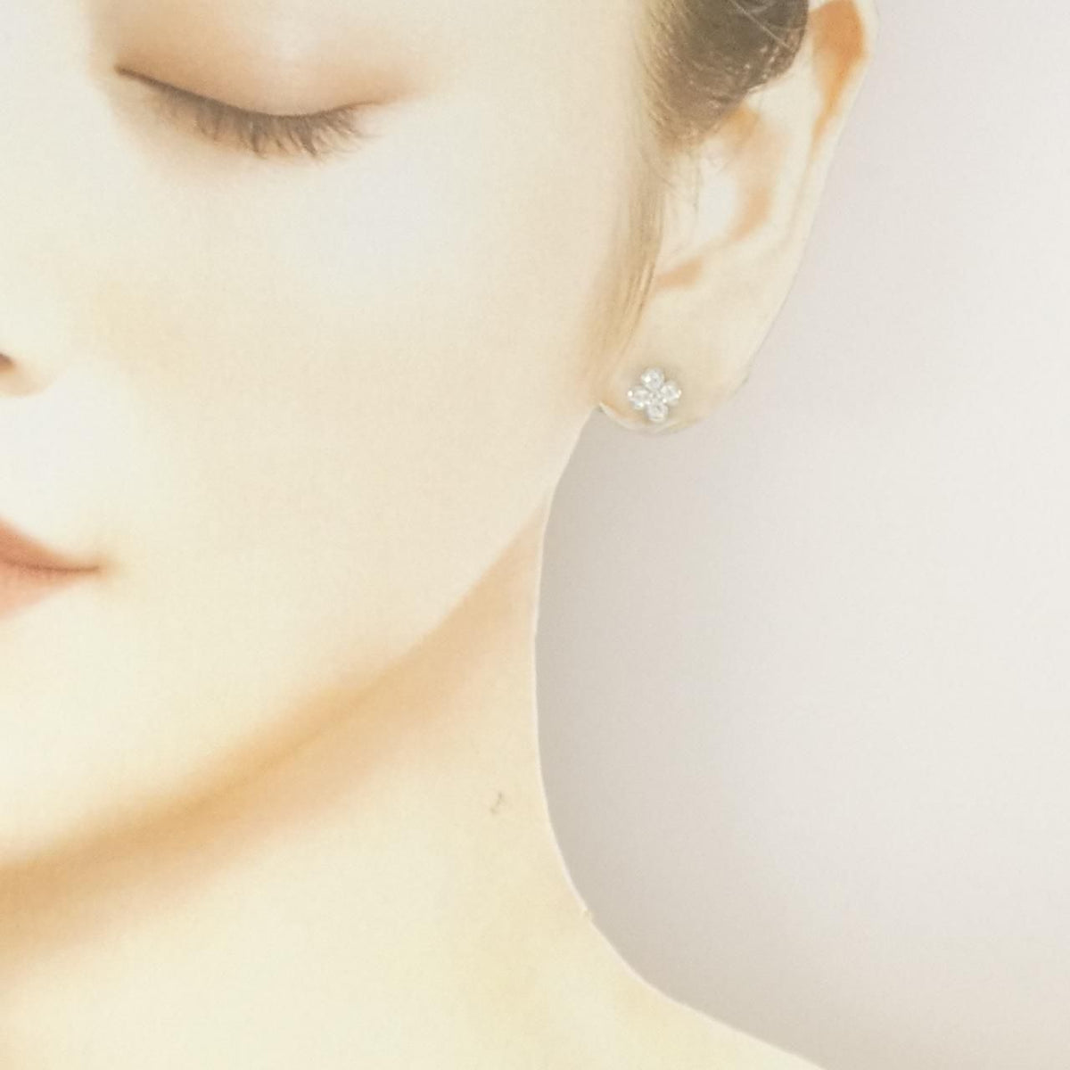 Tiffany & Co Bezel Earrings — view 4