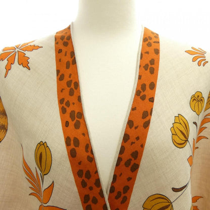 Hermes les Leopards Triangle Jean Shawl Scarf — view 4