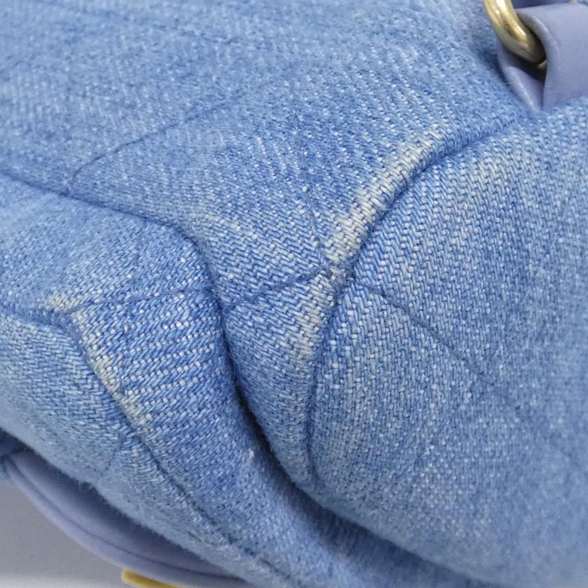 Chanel Backpack Blue — view 3