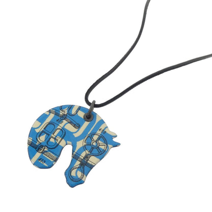 Hermes Manufacture de Bouclerie Tattersall PM Necklace
