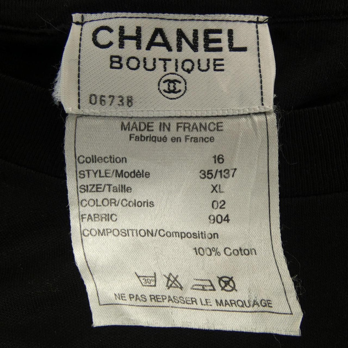 Chanel Vintage 35 T-Shirt — view 3