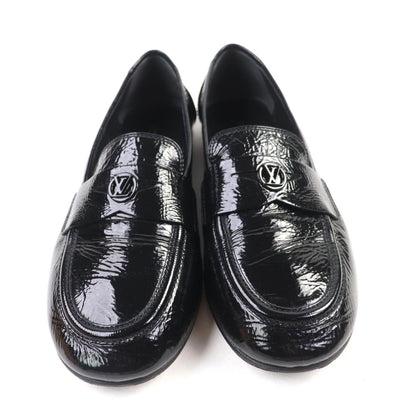 Louis Vuitton Soho Line Leather Loafers Black with LV — view 4