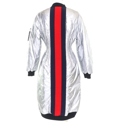 Gucci Resort Collection Metallic Zip Up Runway Wear Coat 36 — view 3
