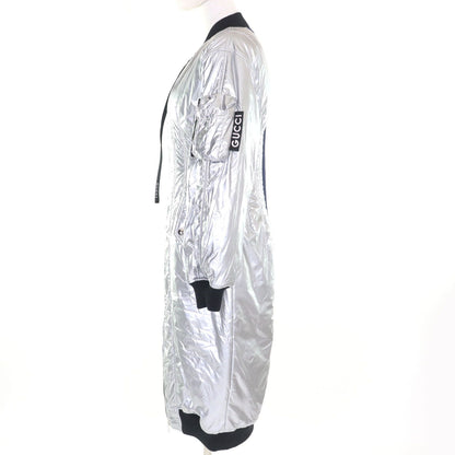 Gucci Resort Collection Metallic Zip Up Runway Wear Coat 36 — view 2