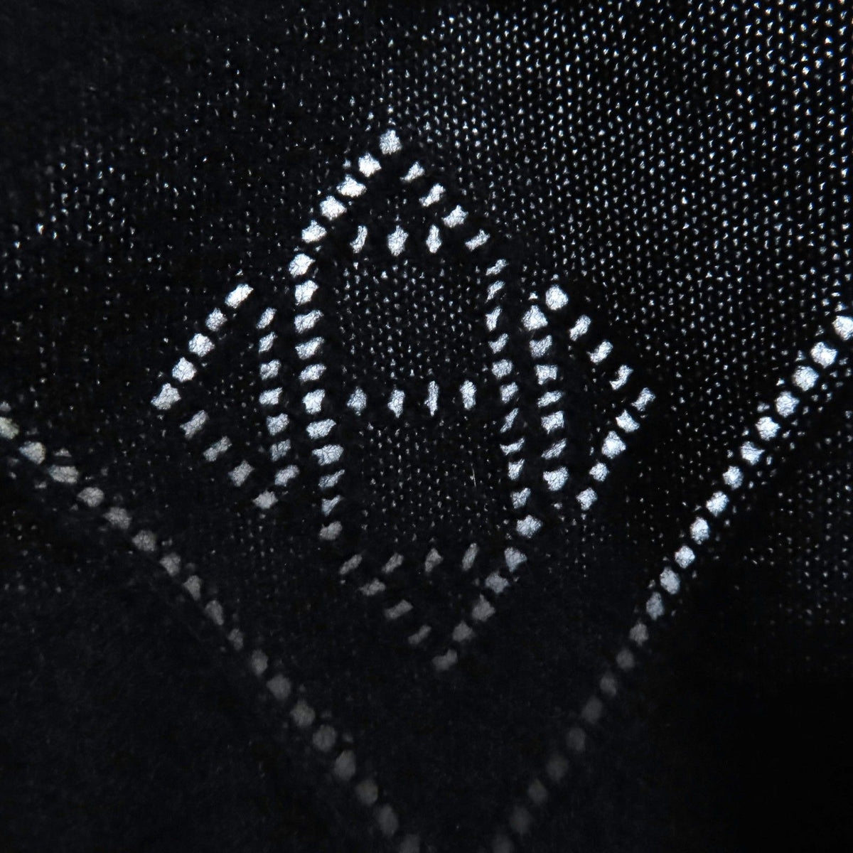 Hermes Cashmere Cotton H Logo Design Boat Neck Dropshoulder Short Sleeve Knit — view 5