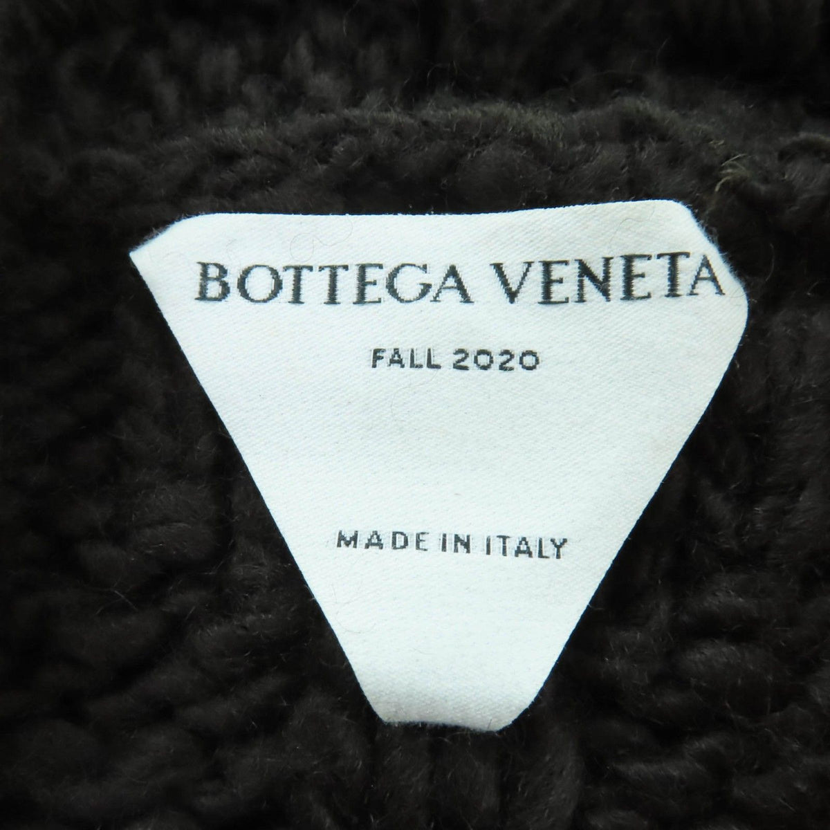 Bottega Veneta Gold Chain Knit Dress Dark Brown — view 6