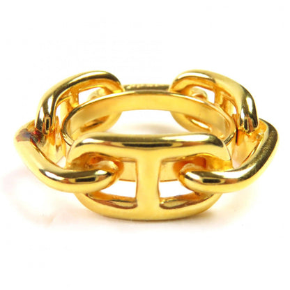 Hermes Legate Chaine D'ancre Scarf Closure Ring Gold