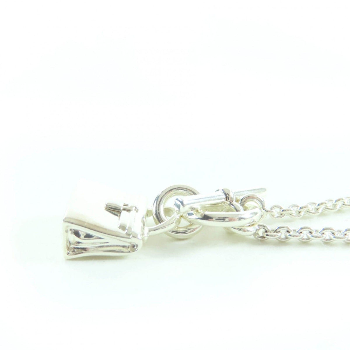 Hermes Amulette Kelly Pendant Silver — view 5