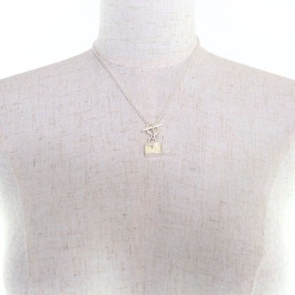 Hermes Amulette Kelly Pendant Silver — view 4