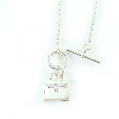 Hermes Amulette Kelly Pendant Silver — view 7