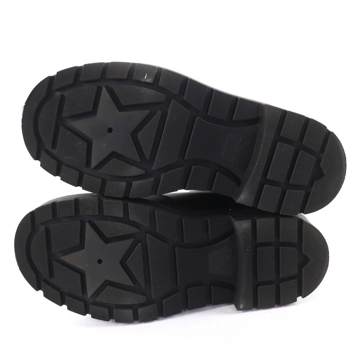 Dior Empreinte CD Logo Leather Short Boots Black — view 7