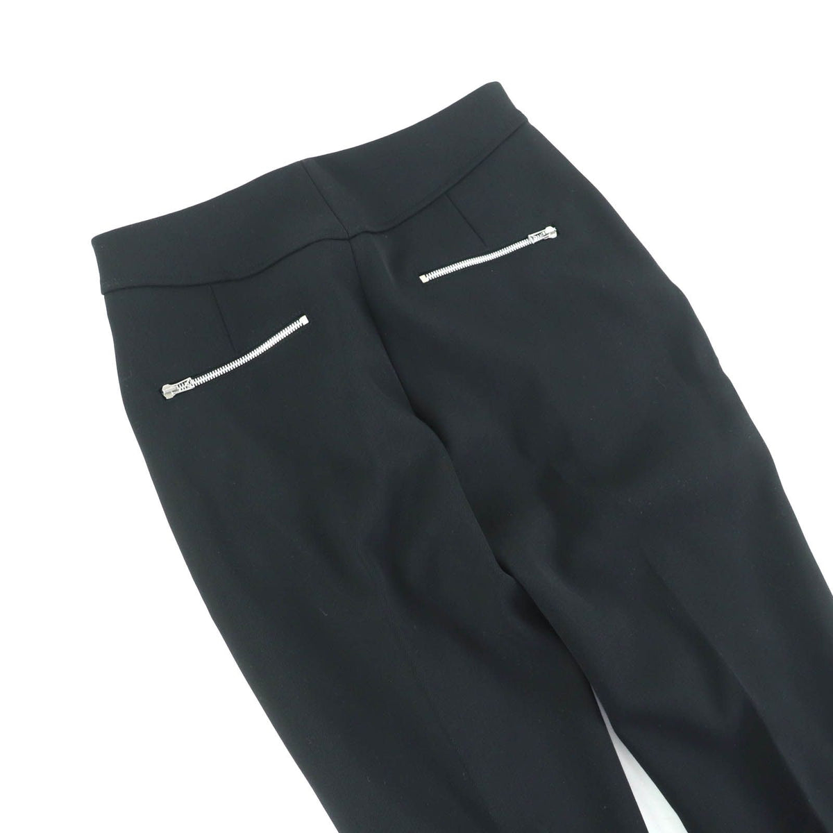 Bottega Veneta Center Crease Flare Pants Wool Black 40 — view 4