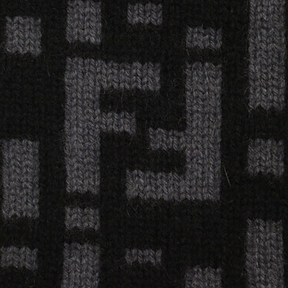 Fendi Mink Lambskin Cashmere 100% FF Logo Reversible Vest 46 — view 8