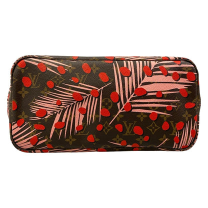 Louis Vuitton Tote Bag Monogram Jungle Dot Neverfull MM Poppy — view 5