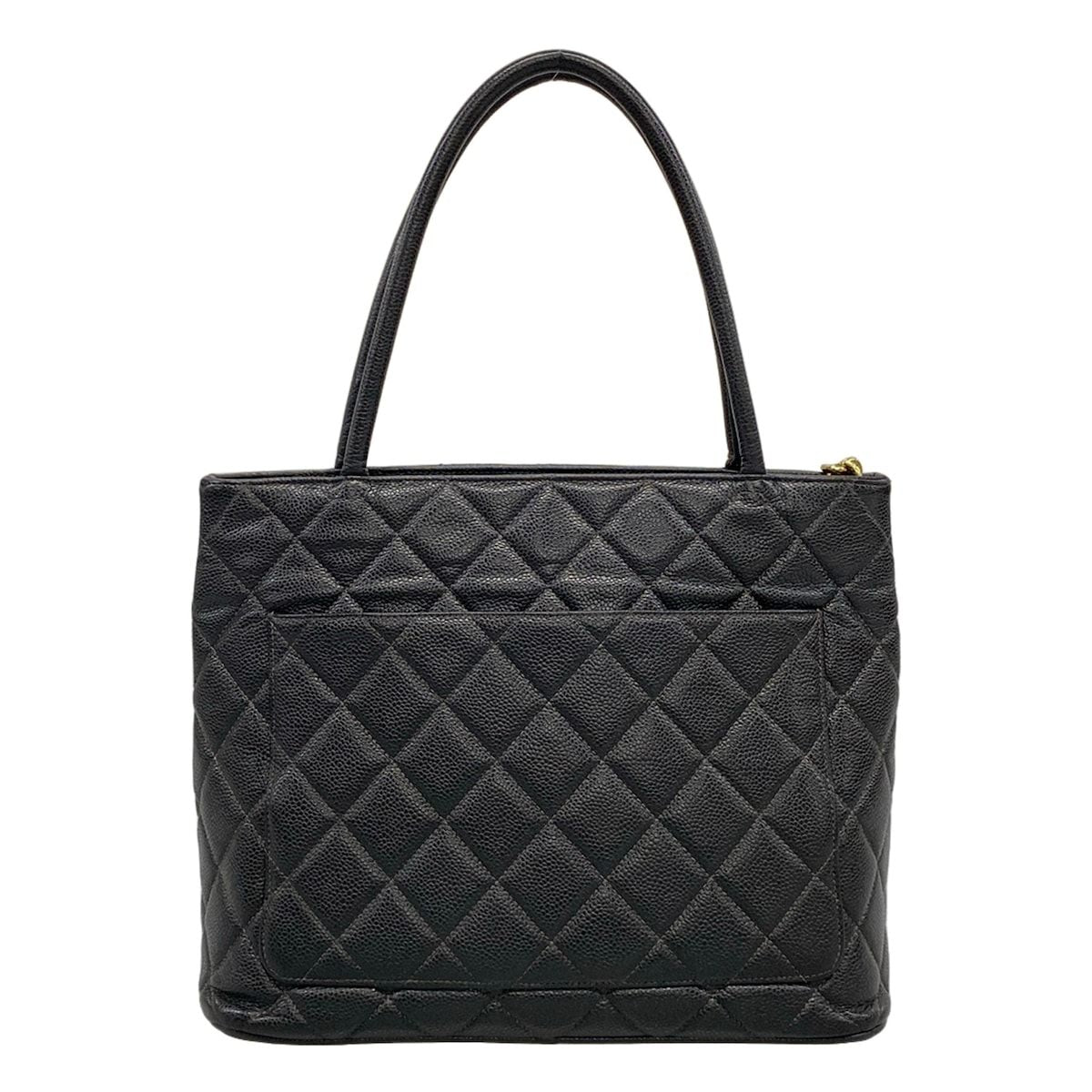 Chanel Tote Bag Reprint Black Gold — view 3