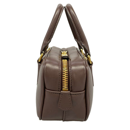 Miu Miu Handbag Arcadi Brown Leather — view 2