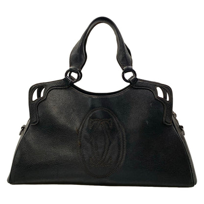 Cartier Handbag Marcello Black Leather — view 3
