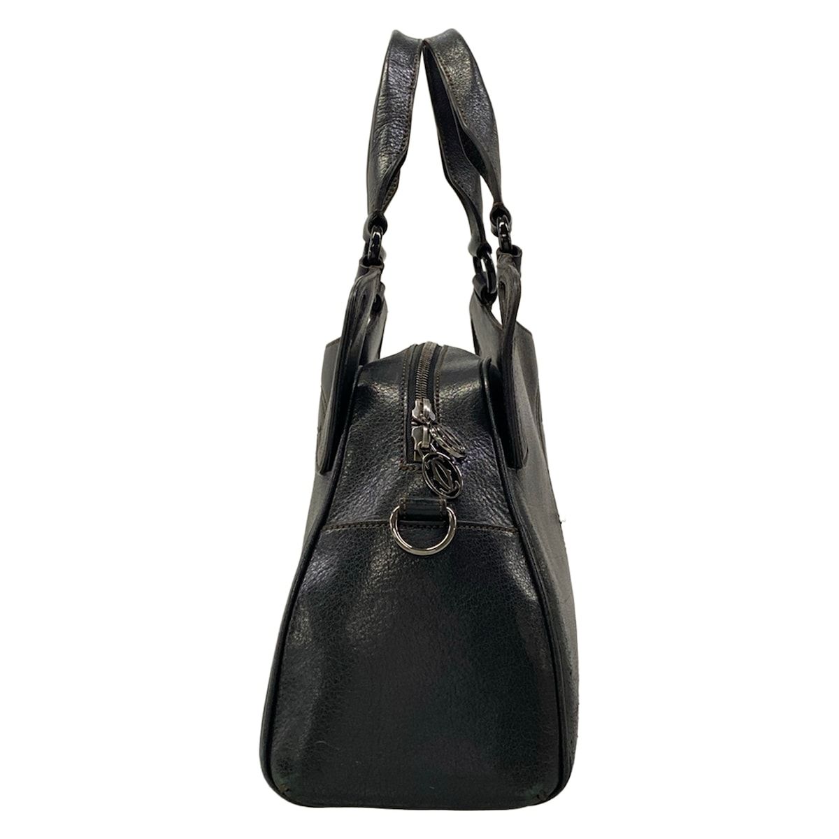 Cartier Handbag Marcello Black Leather — view 2