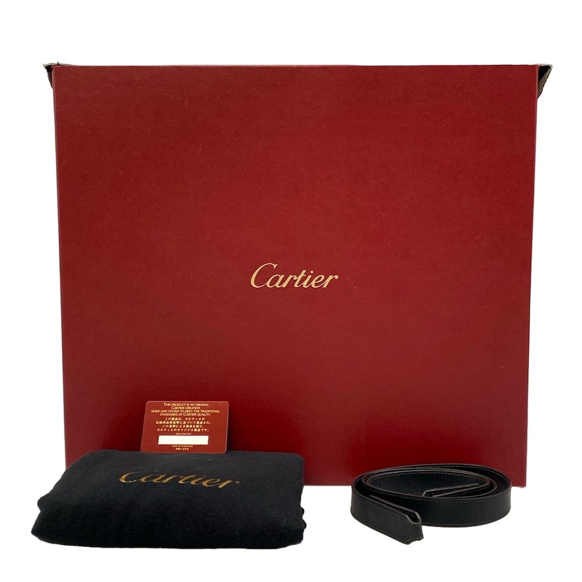 Cartier Handbag Marcello Black Leather — view 8