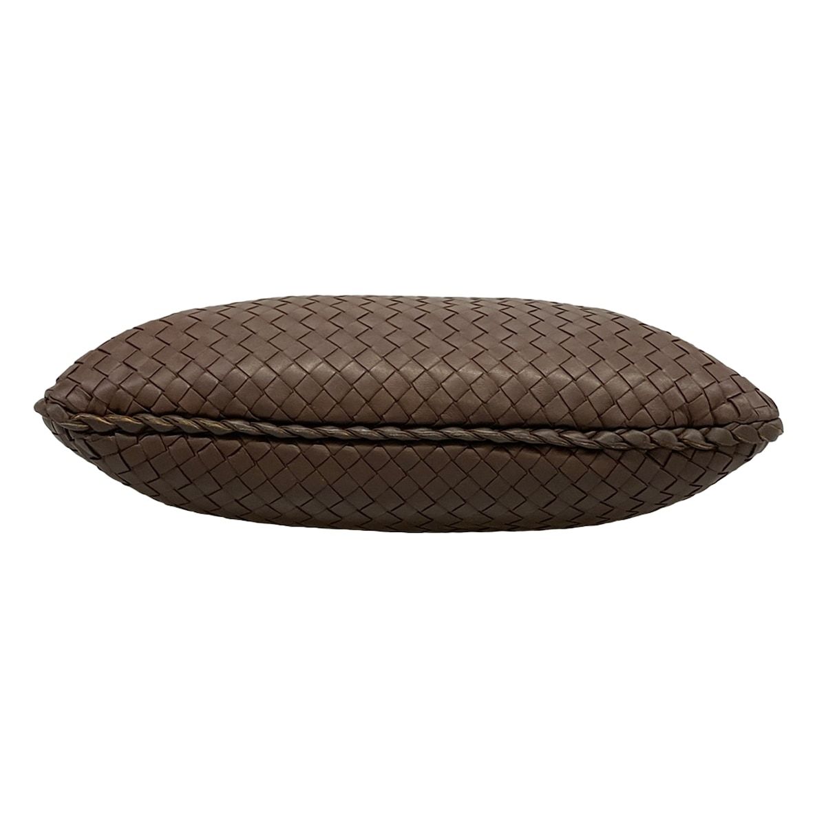 Bottega Veneta Handbag Intrecciato Dark Brown Leather — view 5