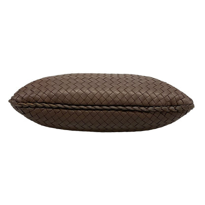 Bottega Veneta Handbag Intrecciato Dark Brown Leather — view 5