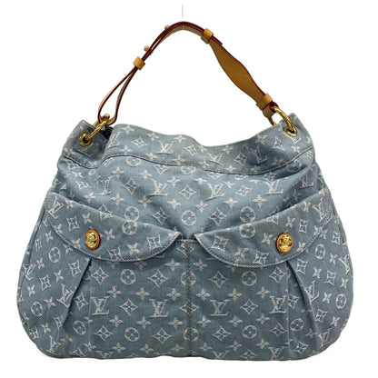 Louis Vuitton Shoulder Bag Monogram Denim GM Blue Clair