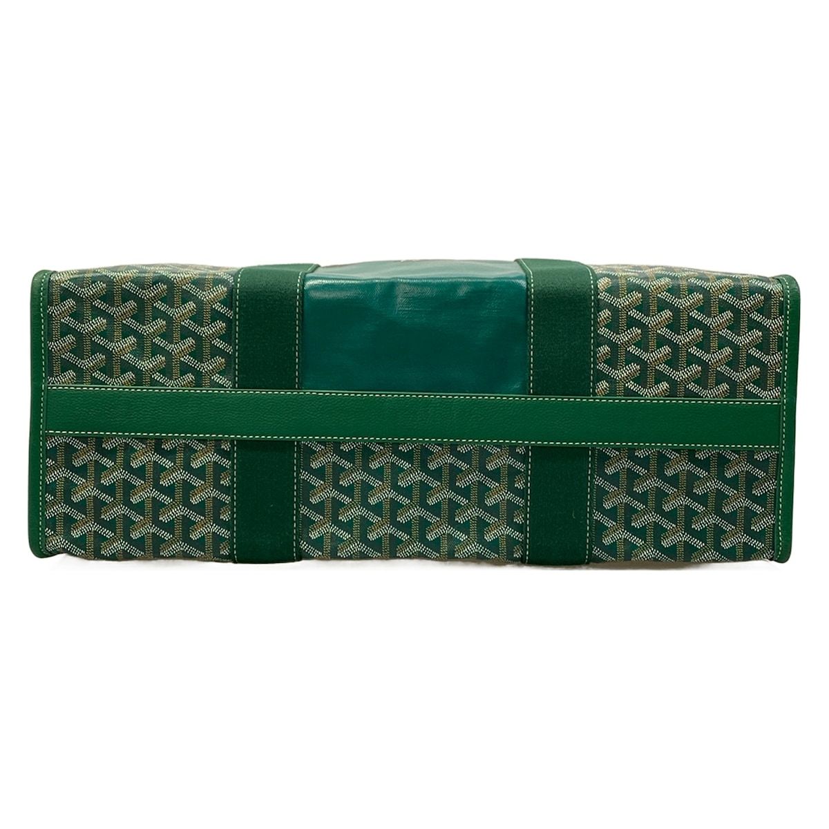 Goyard Tote Bag Villette Green Leather — view 5