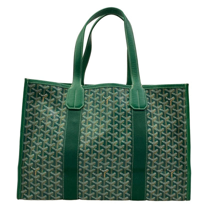 Goyard Tote Bag Villette Green Leather — view 3