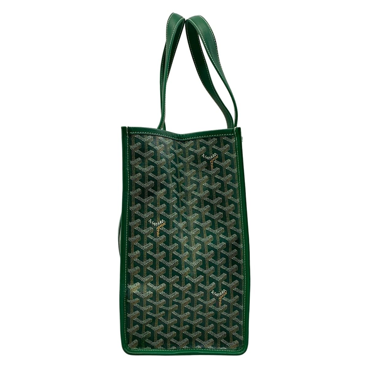 Goyard Tote Bag Villette Green Leather — view 2