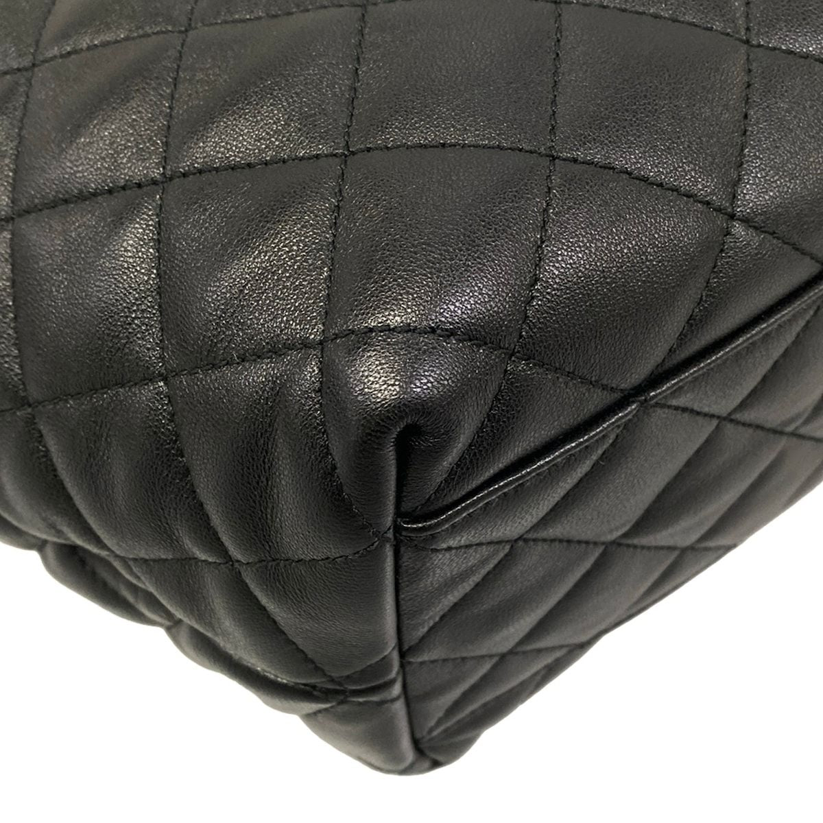 Saint Laurent Paris Tote Bag Icare Black Quilted Leather — view 8